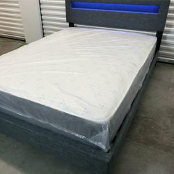 NEW Full MATTRESS and BOX SPRING. Bed frame not included👍