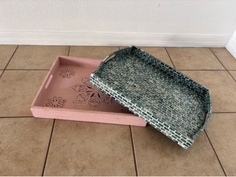 2 serving trays both for $5