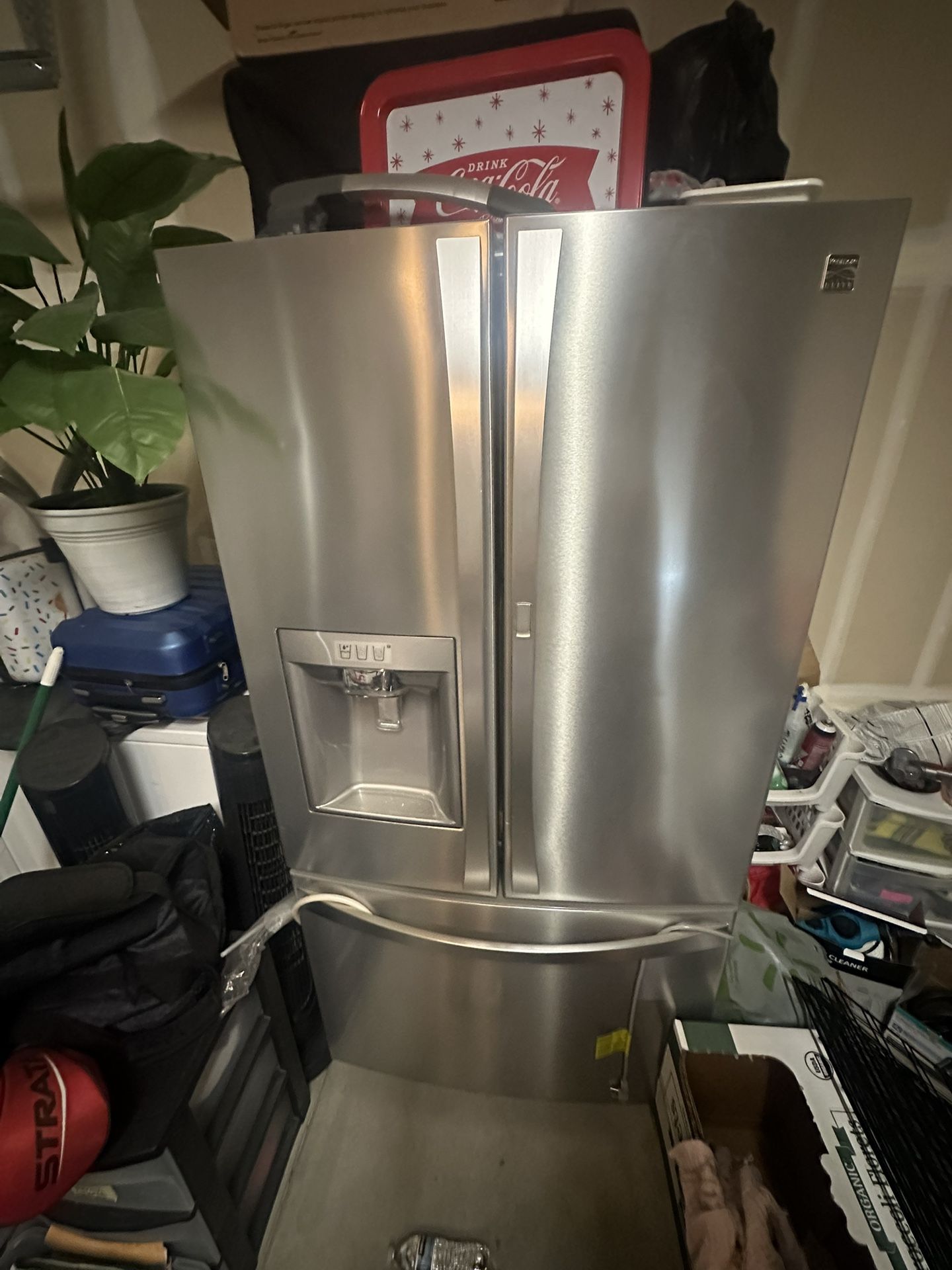 Kenmore Elite stainless steel front double French door 