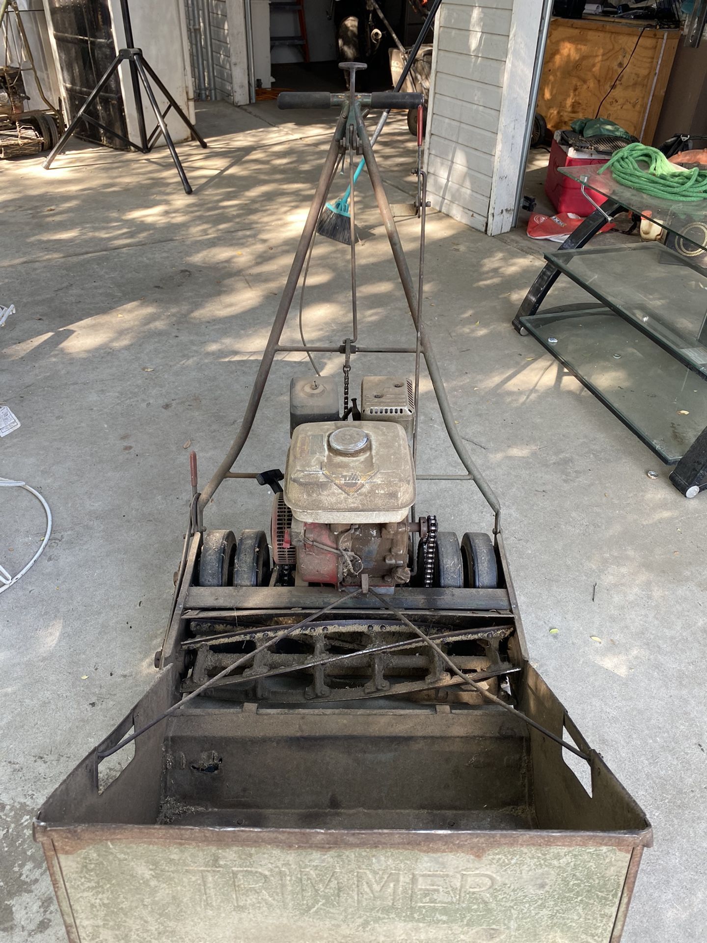 Trimmer mower