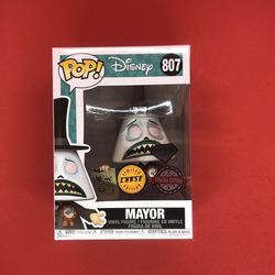 Funko Pop Nightmare Before Christmas Mayor Megaphone Diamond Edition Chase