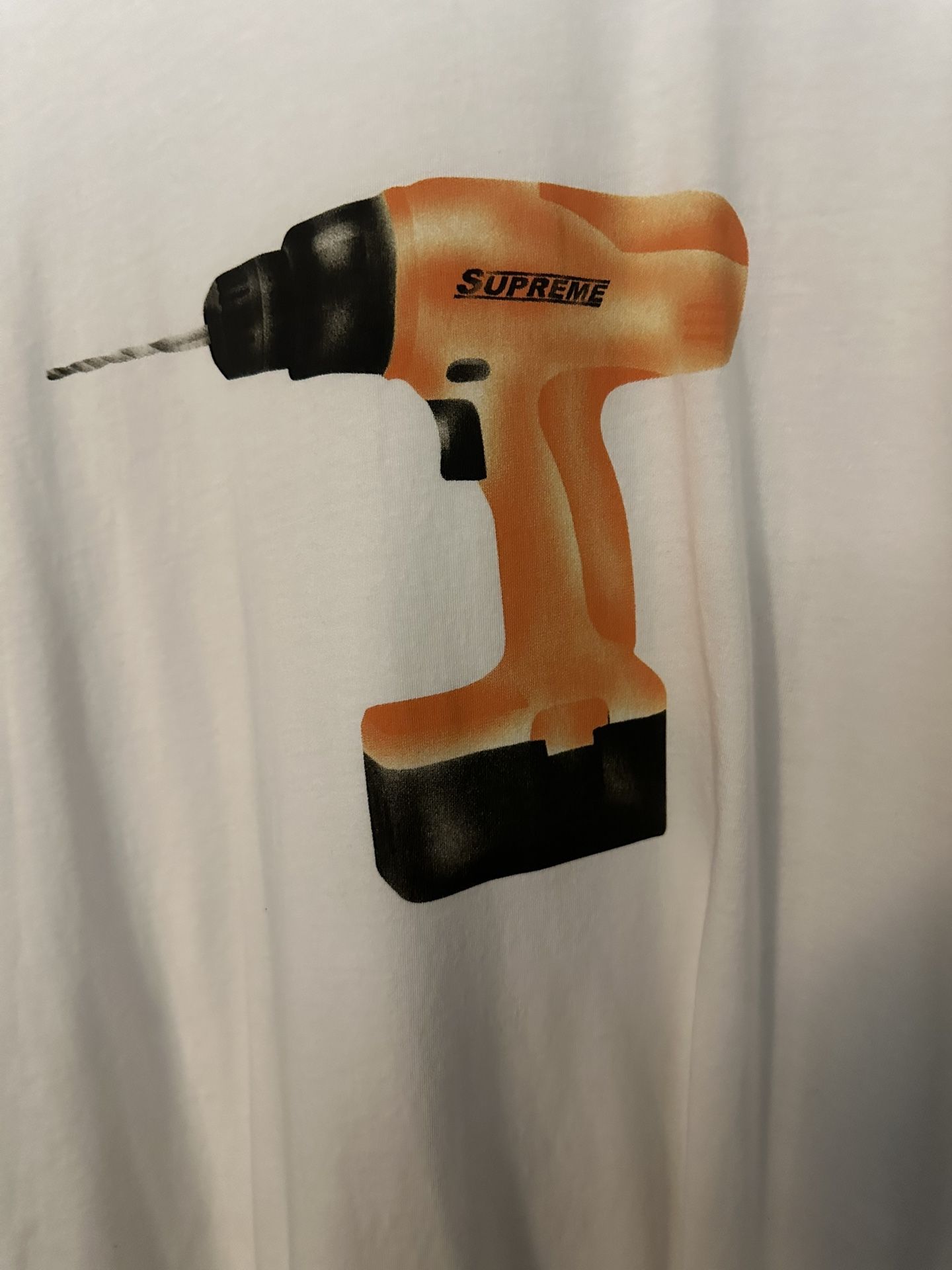 Supreme Drill Black T- Shirt (XL) Men’s