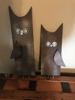 Crafted owls