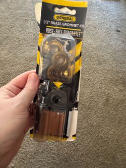 FREE 1/2" Brass Grommet Kit
