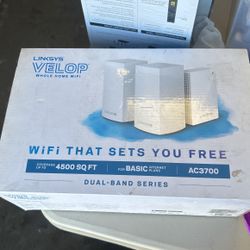 Linksys Below Whole Home WIFI System