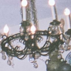 Chandelier - Vintage, Crystal, Midcentury