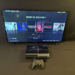 Playstation 3 Fat PS3 1TB Drive With Games


