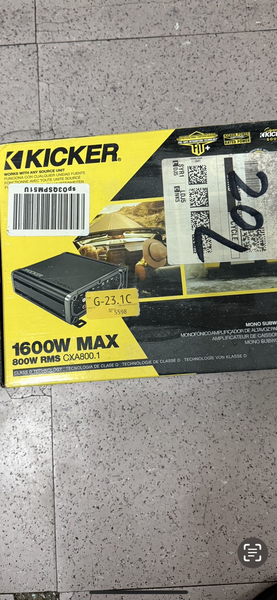 Kicker 1600w Max