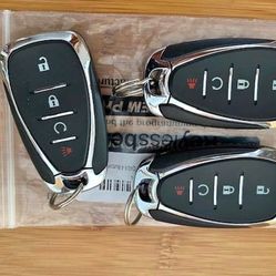 Chevy Key Fob & Replacement Key