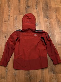 The North Face Mens M Red Summit Series Gore Tex XCR Shell Recco