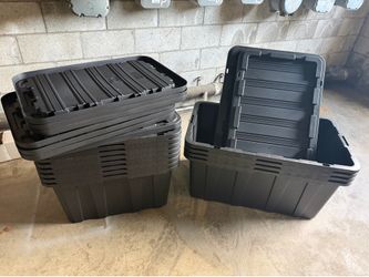 Storage plastic bins