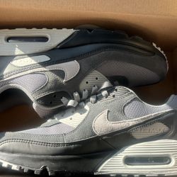 Nike Air Max 90 Smoke Grey/Photon Dust-Black Mens Size 12 