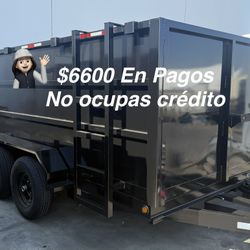 New Hydraulic Dump Trailer 8x4x12 