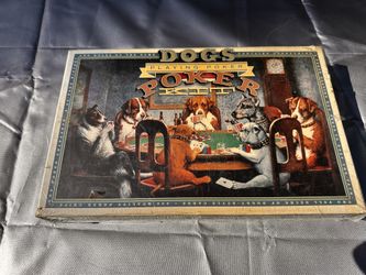 Dogs Playing Poker Collector’s Set – $35 OBO