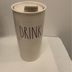 Rae dunn Drink Travel Tumbler