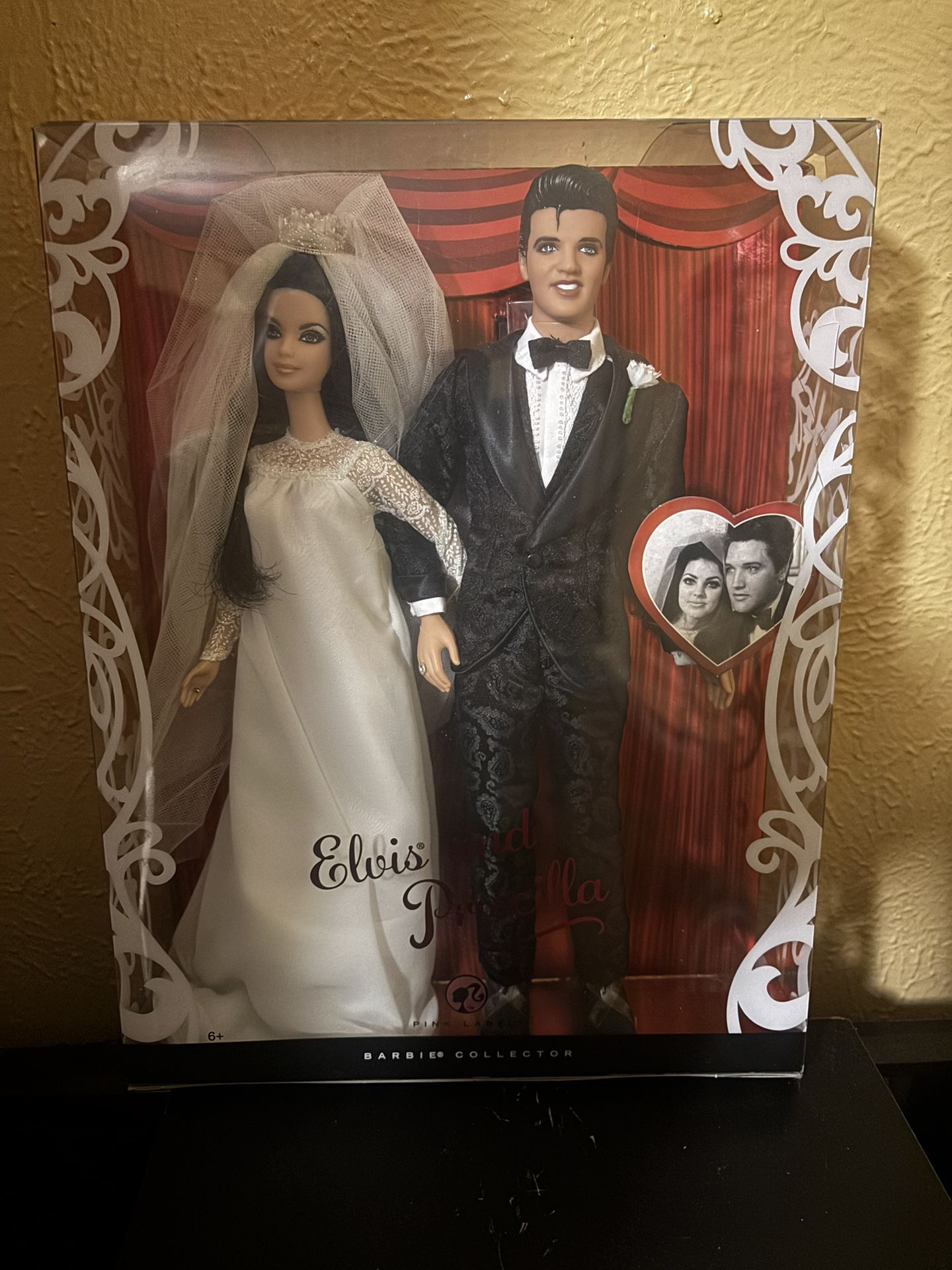 Elvis And Priscilla Wedding Barbies