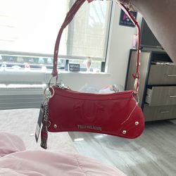 Red True Religion Bag
