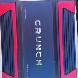 CRUNCH 1500W AMP