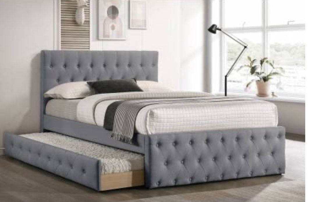 Twin Bed  With Twin Trundle