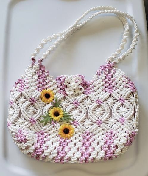 Handmade womens handbag 