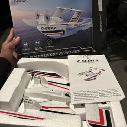 New Electric Rc Amphibious Airplane