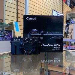 Canon Powershot G7X Mark II
