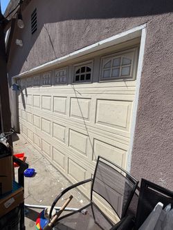 Two-Car Garage Door with Windows