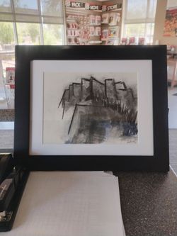 Hays Art pastel in case