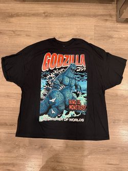 Godzilla King Of The Monsters! Destroyer Of Worlds Tee Men’s Size 5XL