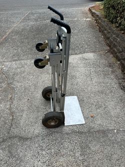 Convertible Heavy Duty Aluminum Hand Truck Dolly