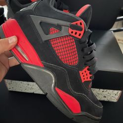jordan 4 red thunders
