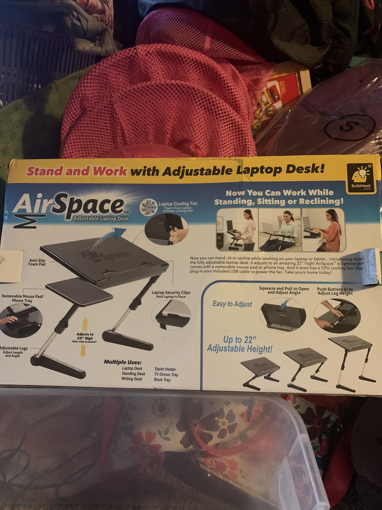 Airspace Laptop Or Lap Desk