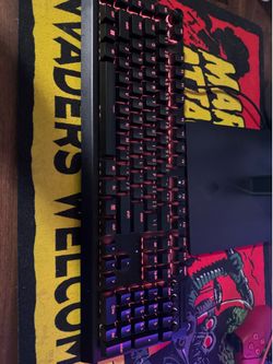 Razer gaming keyboard and mouse