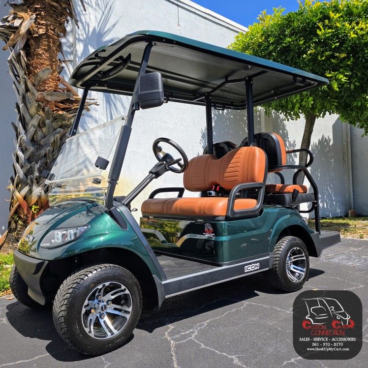 2025 Icon Gas Efi Engine Golf Cart