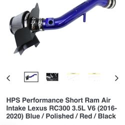 Lexus RC300 Performance Package – Intake + Exhaust