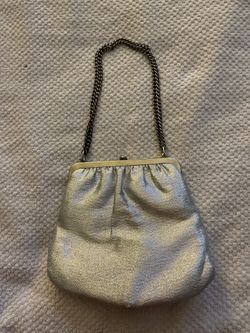 Vintage Silver Evening Bag