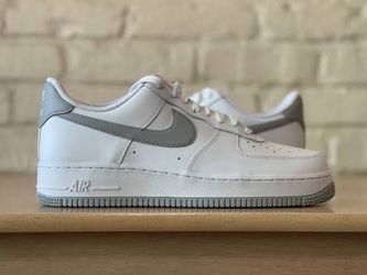 White grey Nike af1s