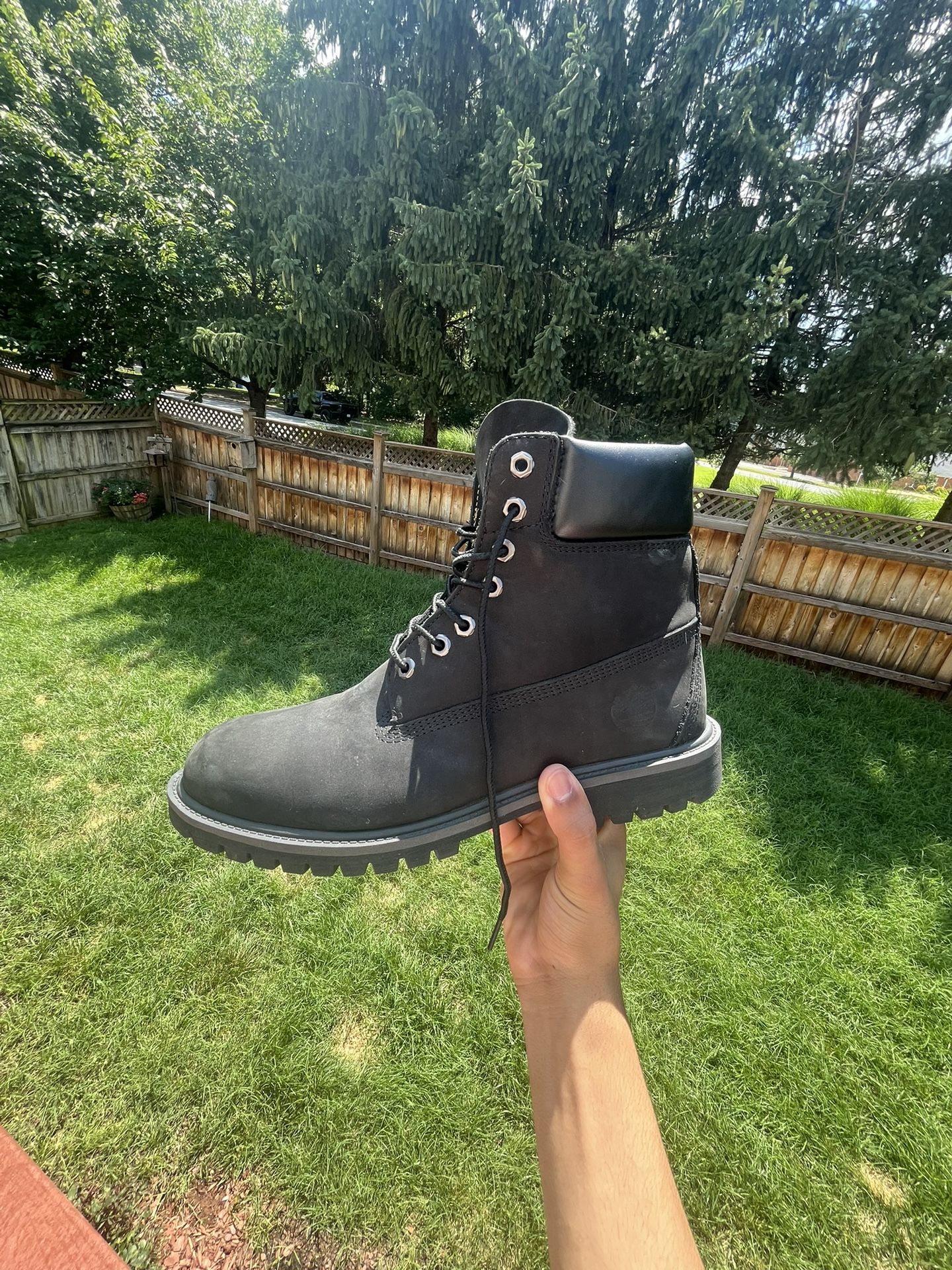 Timberland 6 Inch Premium Boot Black Men’s Size 11
