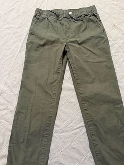 Gap Kids dark Green warm joggers