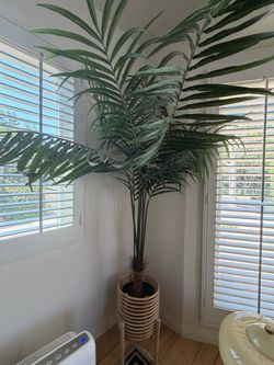 6ft faux palm tree