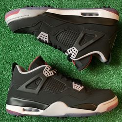 Brand New Air Jordan 4 Bred Golf Size 13 With Original Box (Have Receipt On My Phone) 