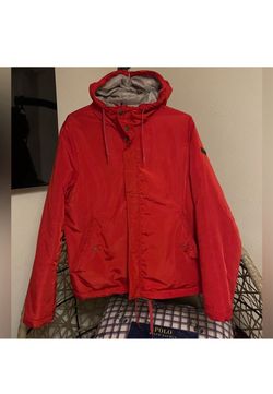 Armani Exchange Red Windbreaker/Zip-Up Jacket NWT