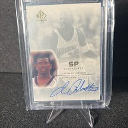 Jason Richardson Personally Autographed Card
