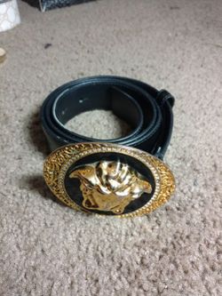 Black Leather Lv belt for Sale in Phoenix, AZ - OfferUp