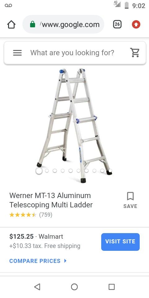 Werner Telescoping Multi-Ladder