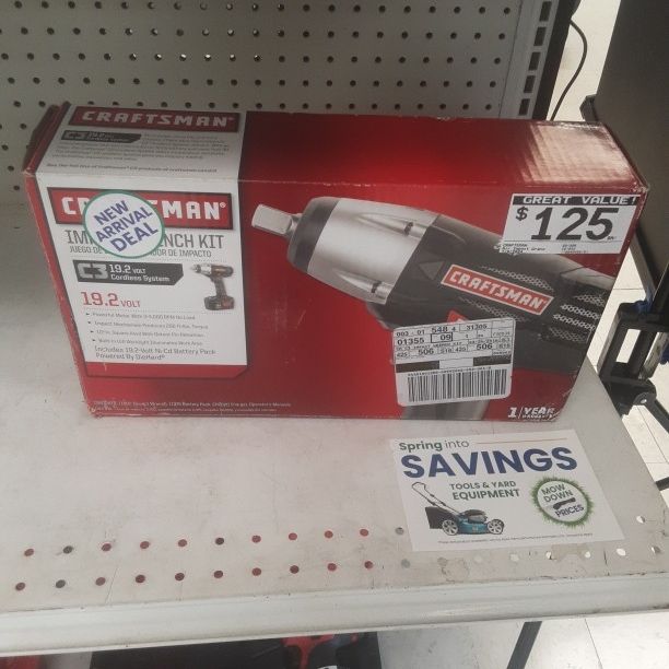 Craftsman 19.2v Impact Wrench for Sale in Fern Park FL OfferUp