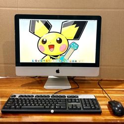 🍎 iMac 21.5” 2010 3.06Ghz i3 4GB RAM 500GB Storage Fully Functional Chipped Glass.