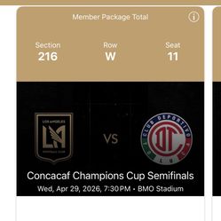 LAFC VS TOLUCA APRIL 29 2026