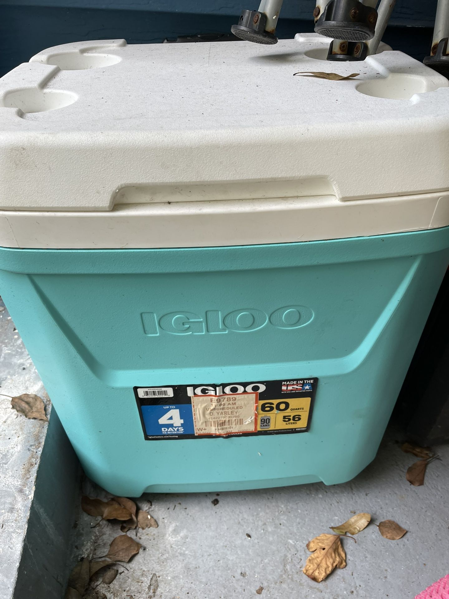 Brand New Roll Around Cooler.