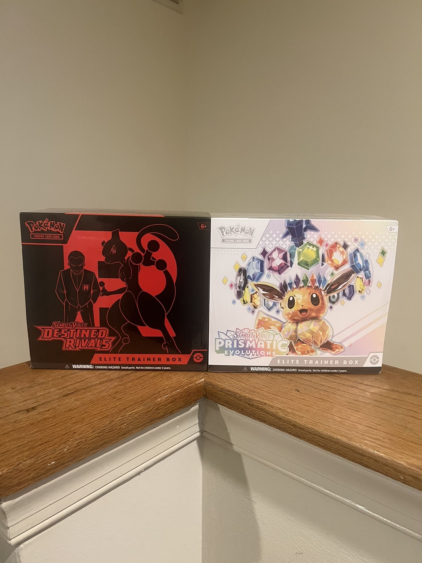 Pokemon Prismatic & Destined Rivals Elite Trainer Box ETB